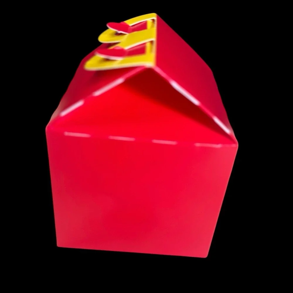 Happy‎ Meal Toy Lil Mcdonalds GOLD BOX with Stickers #21 2025 CHASE